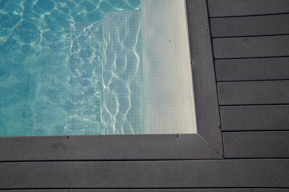 Pool and surrounding deck